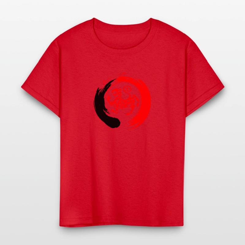 Shotokan tiger in zen sign