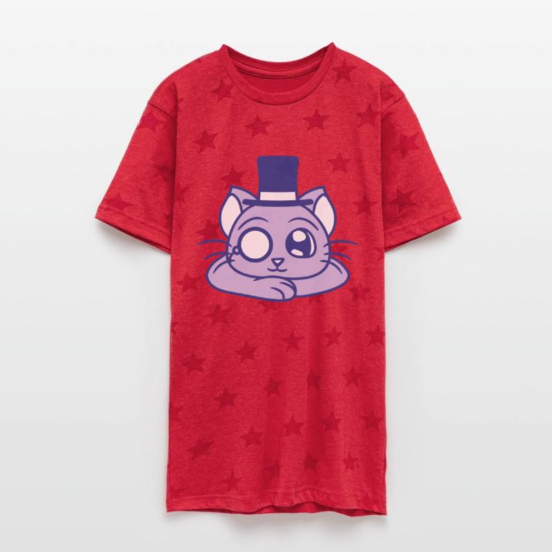 Sir Cat Gentleman Top Hat Monocle Glasses Rich Guy