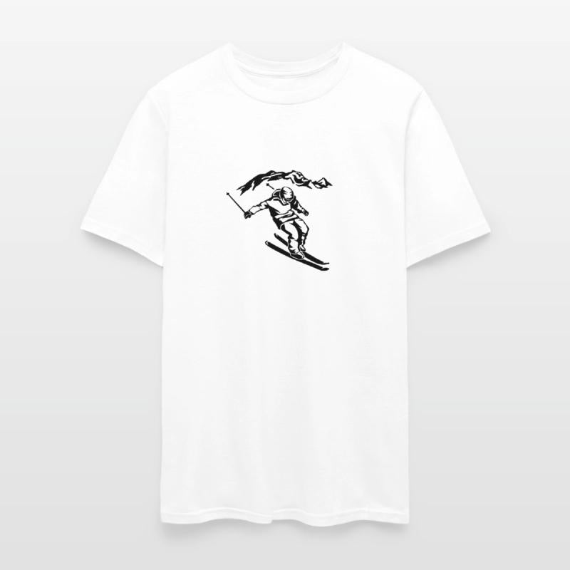 Skiers in the mountains - Ski - Winter sports