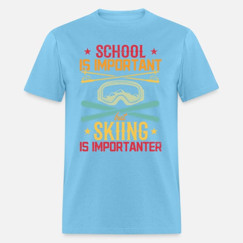 skiers school children skiing skiing skiing boys