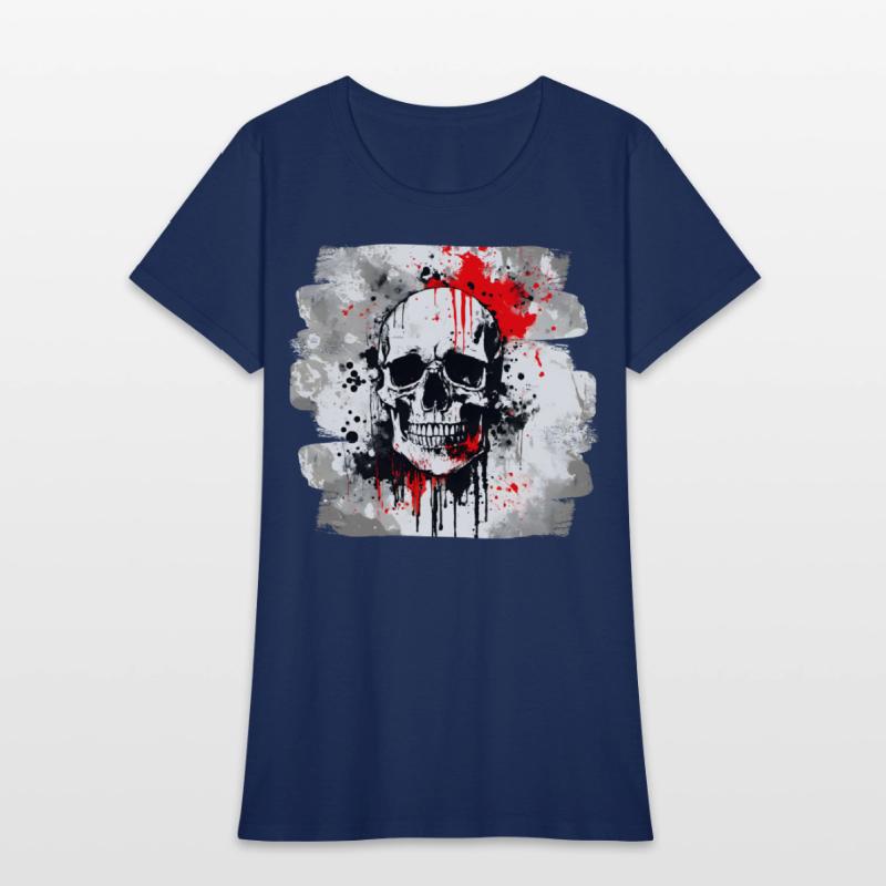 Skull and Bones Heavy Metal Tattoo