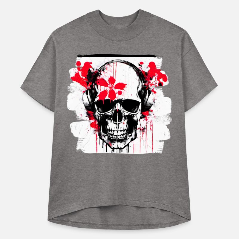 Skull Heavy Metal Trash Polka Demon