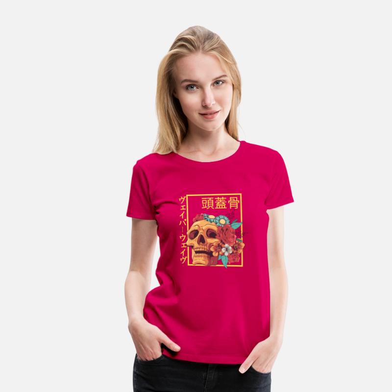 Skull Otaku Japanese Streetwear Aesthetic Fashion
