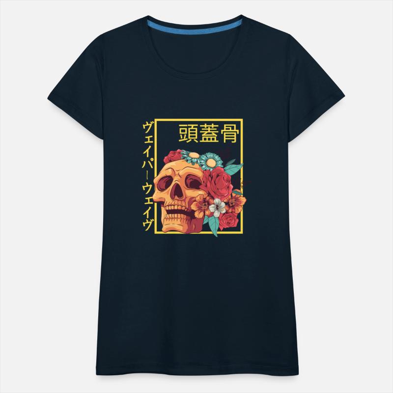 Skull Otaku Japanese Streetwear Aesthetic Fashion