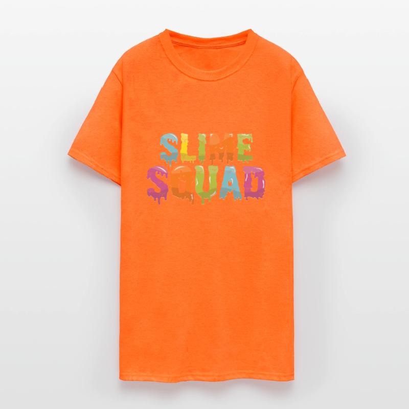 Slime Kid Colorful Slime Crafts Art Slime Squad
