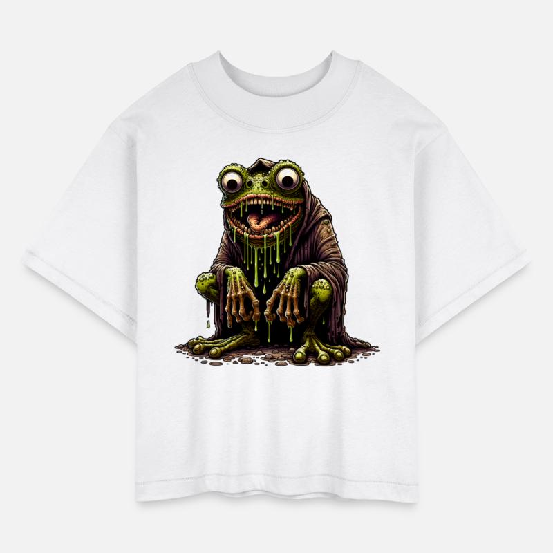 Slime Toad Monster – Creepy Hooded Swamp Creature
