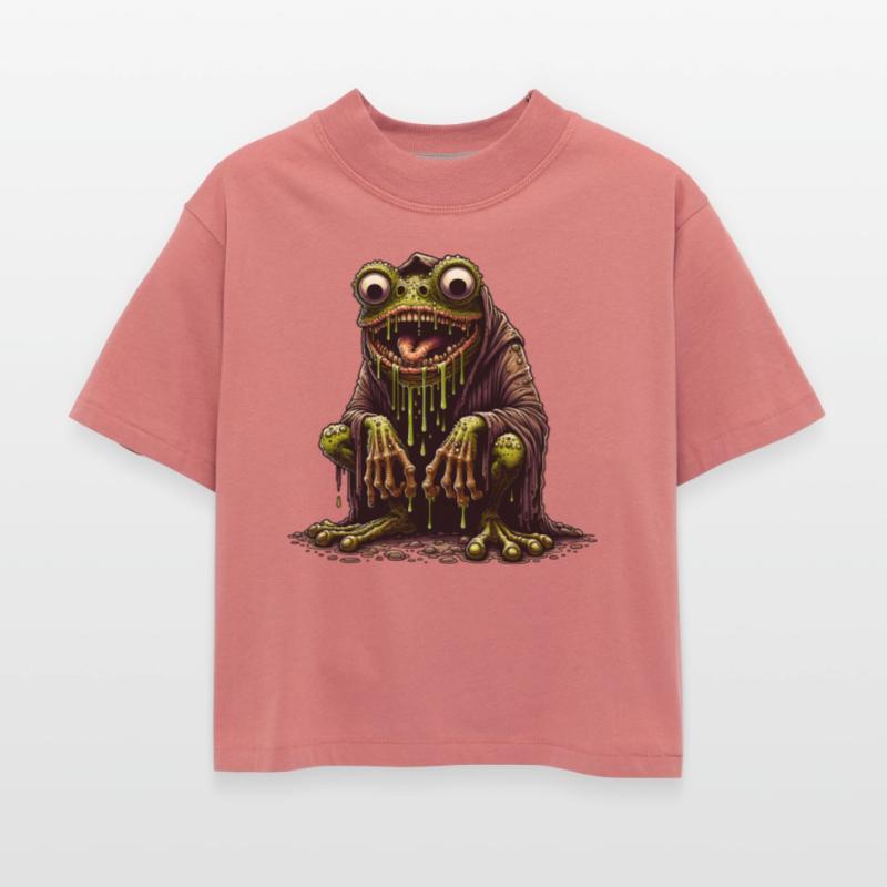 Slime Toad Monster – Creepy Hooded Swamp Creature