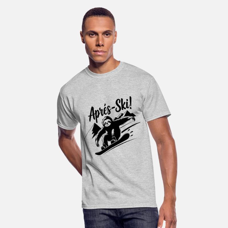 Sloth Funny Animal Snowboard Après-Ski