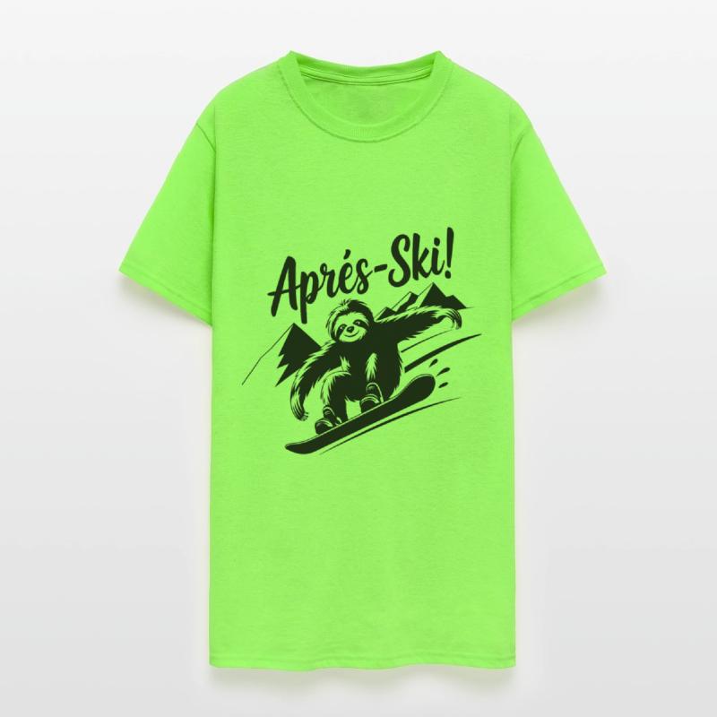 Sloth Funny Animal Snowboard Après-Ski