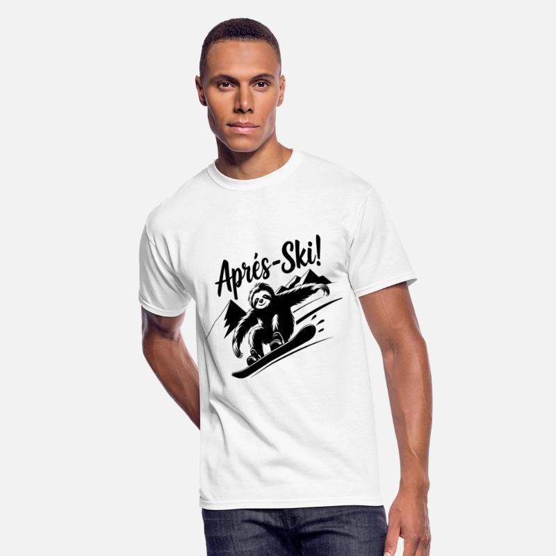 Sloth Funny Animal Snowboard Après-Ski