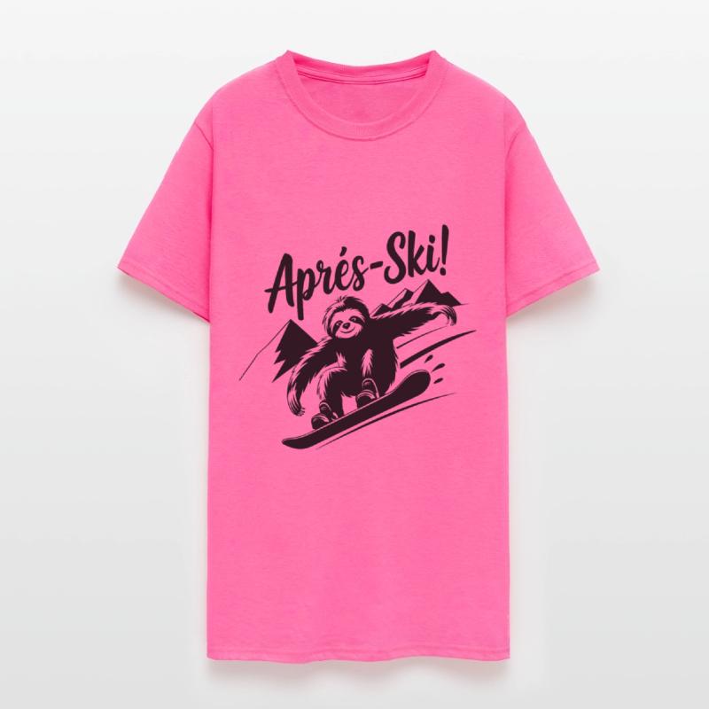 Sloth Funny Animal Snowboard Après-Ski