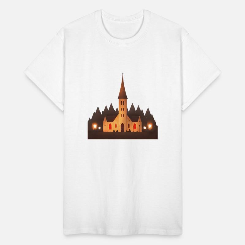 small church in a town