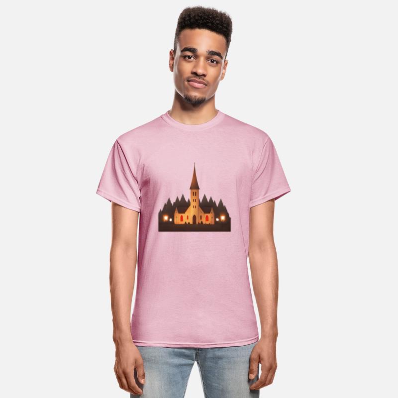 small church in a town