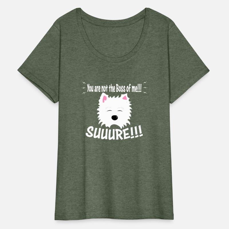 Smile Raising Westie Not The Boss Of Me