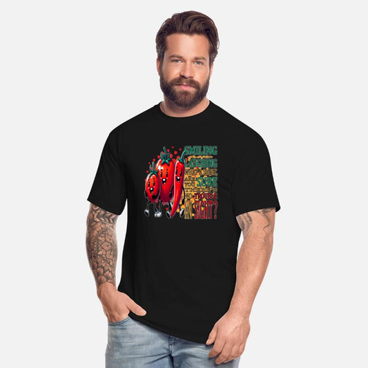 Smiling and Laughing, Joyful Produce Parade