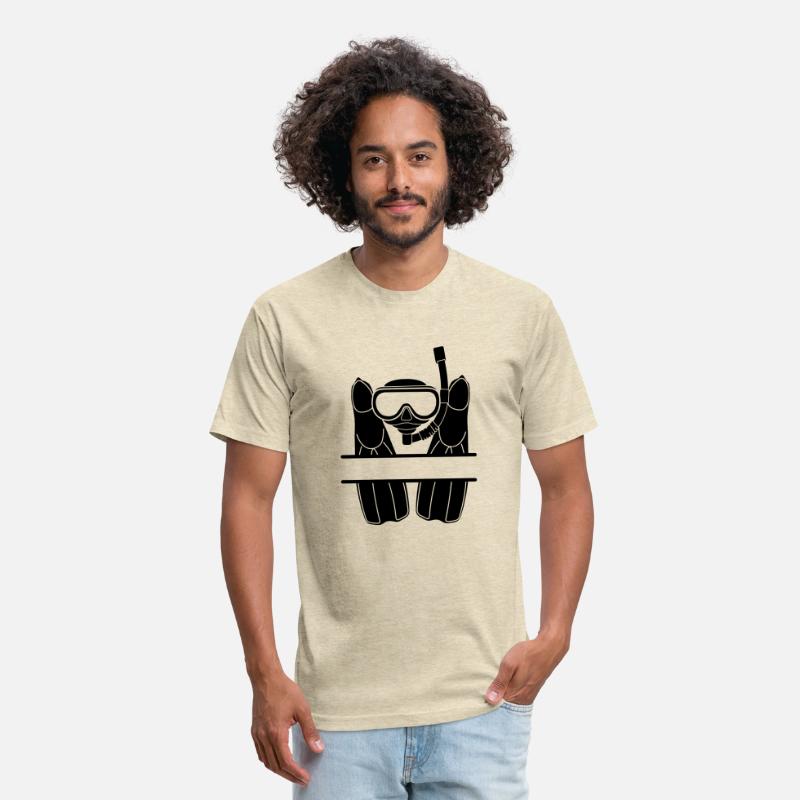 Snorkeling goggles with webbed name banner