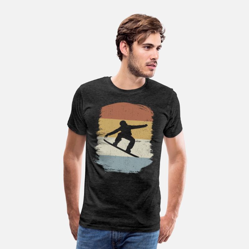 Snowboard Snowboarding Snowboarder Retro Gift
