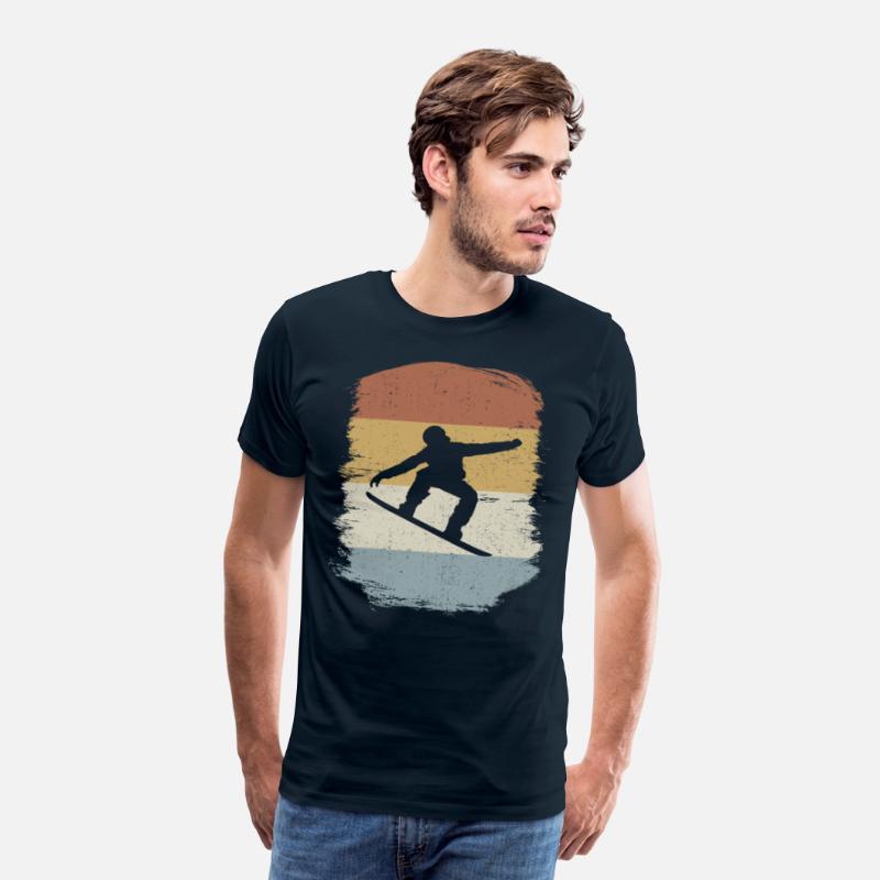 Snowboard Snowboarding Snowboarder Retro Gift