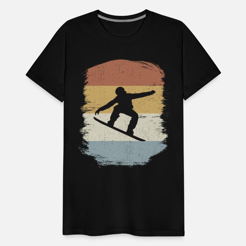 Snowboard Snowboarding Snowboarder Retro Gift