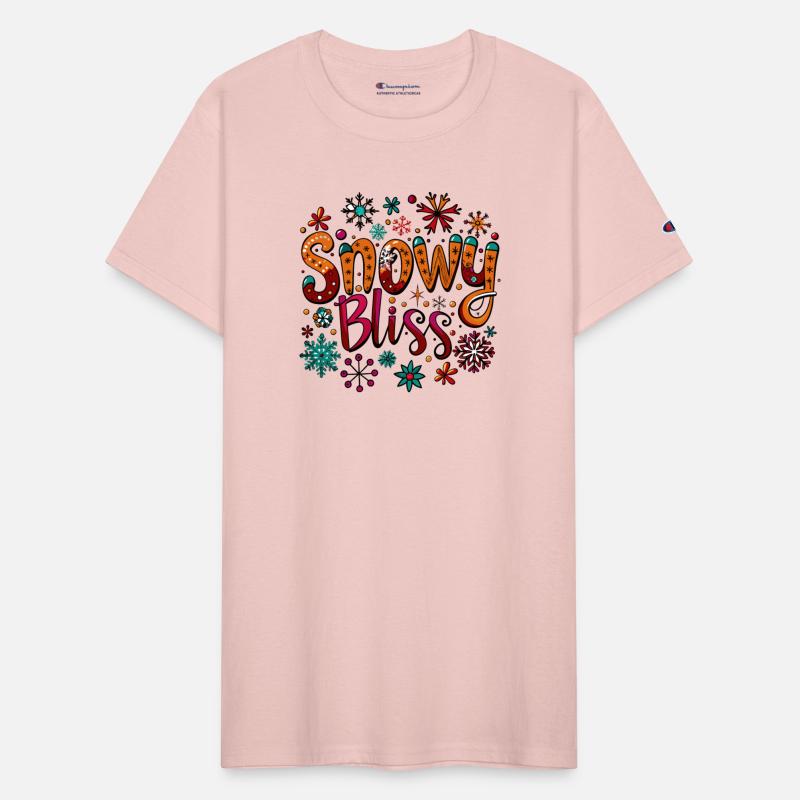 Snowflakes falling in a winter