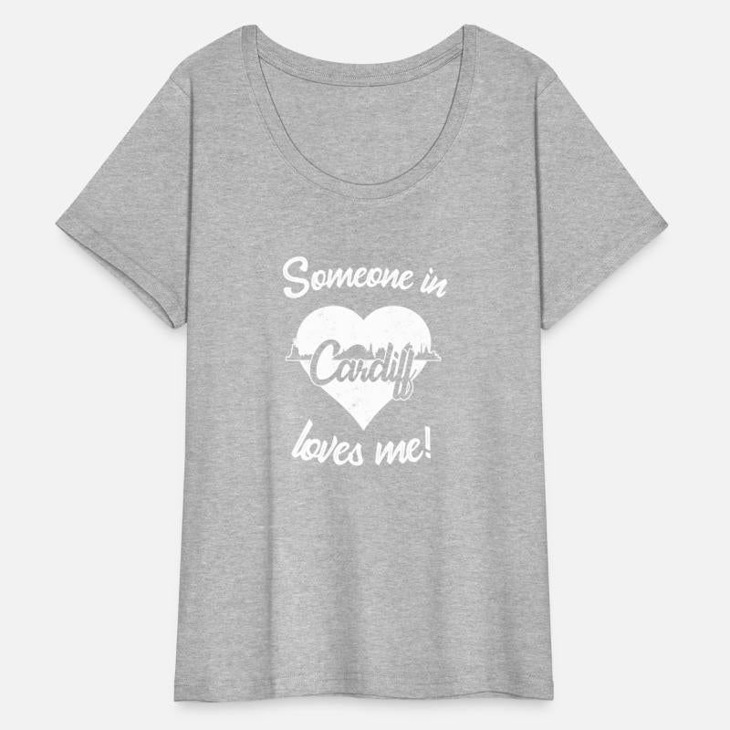 Someone In Cardiff Wales Loves Me Heart yline