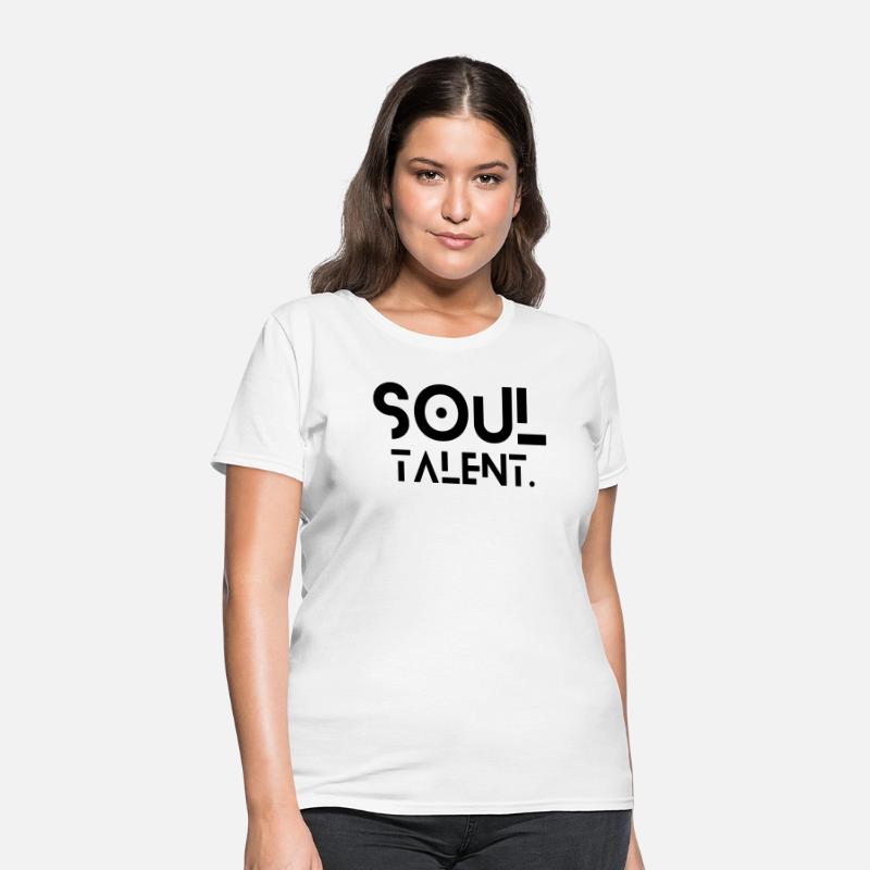 SOULtalent—black on white.