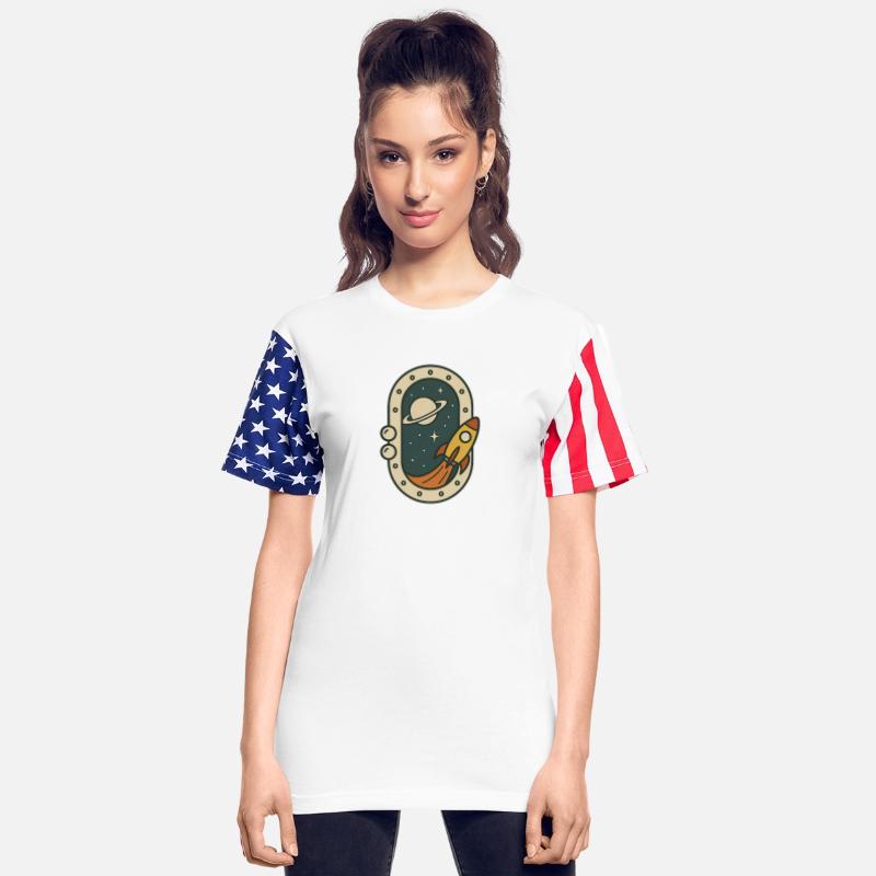 Space Rocket and Planet Adventure Design