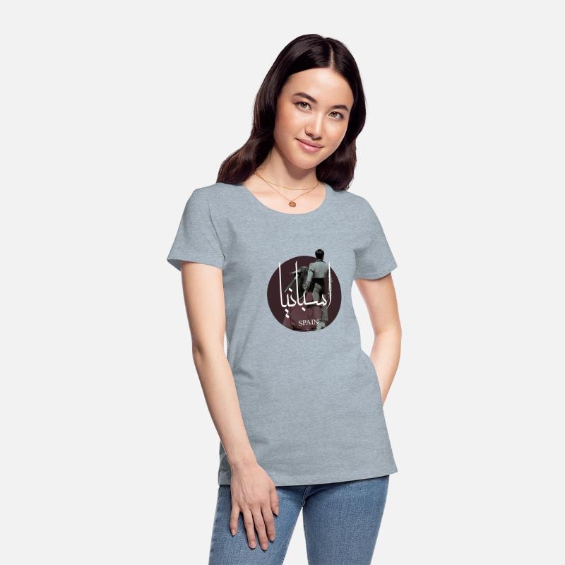 SPAIN - bullfighting STICKER arabic writing