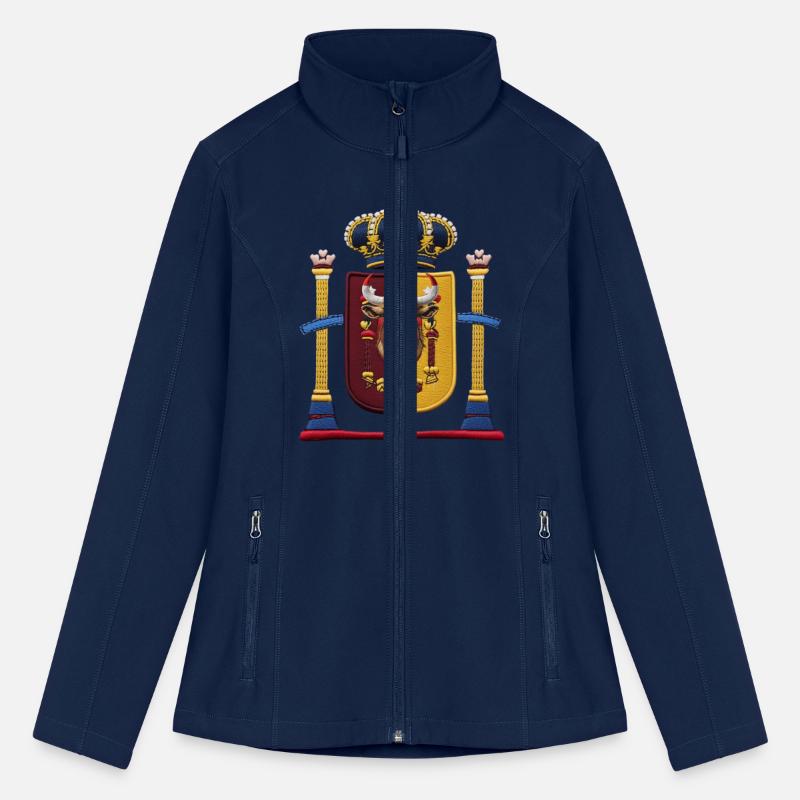 Spanish Bull Crest Spain Coat of Arms Patriotic Sy