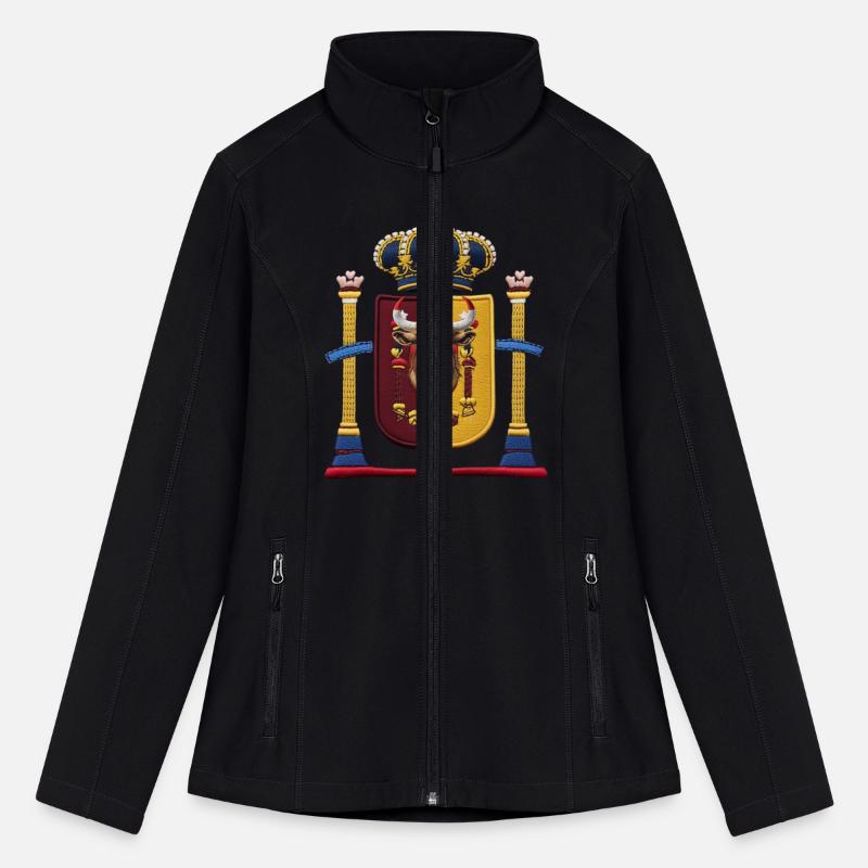 Spanish Bull Crest Spain Coat of Arms Patriotic Sy