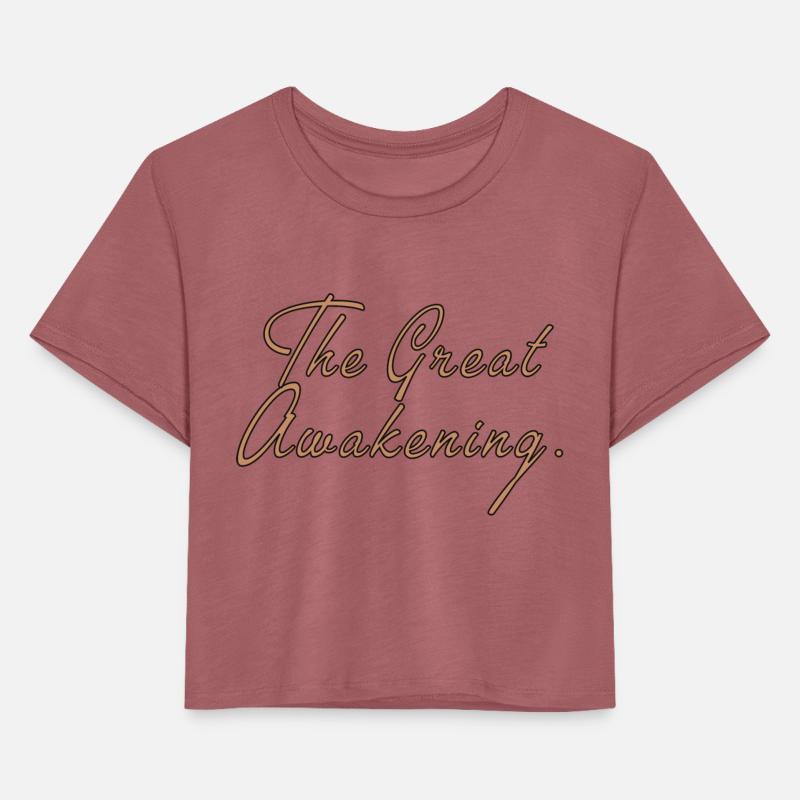 Spiritual Shirt, Protest Tee , The Great Awakening