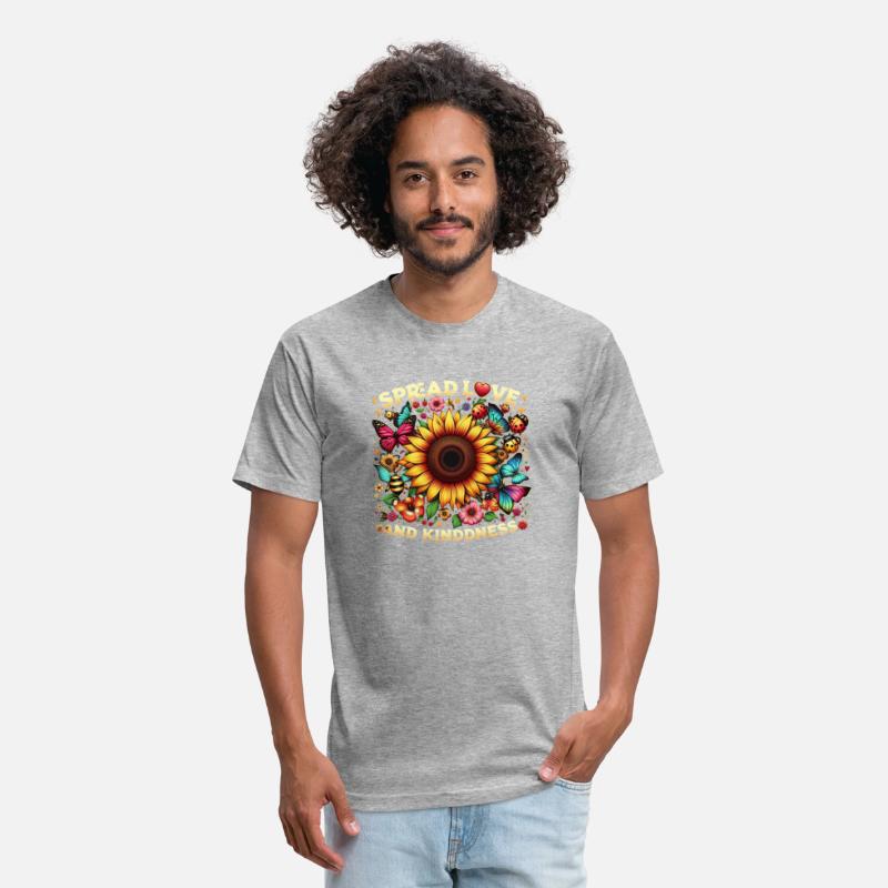 Spread Love & Kindness Sunflower Design