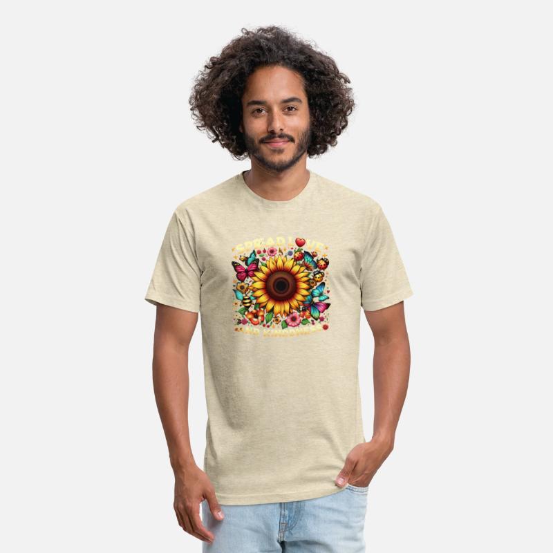 Spread Love & Kindness Sunflower Design