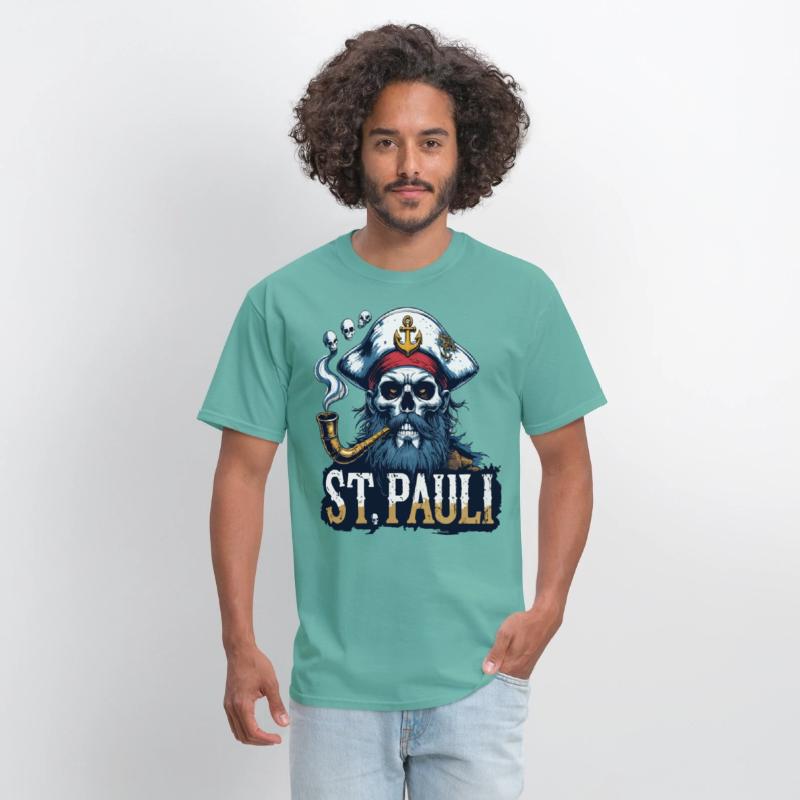 St Pauli Shirt Hamburg Sankt Pauli Pirate