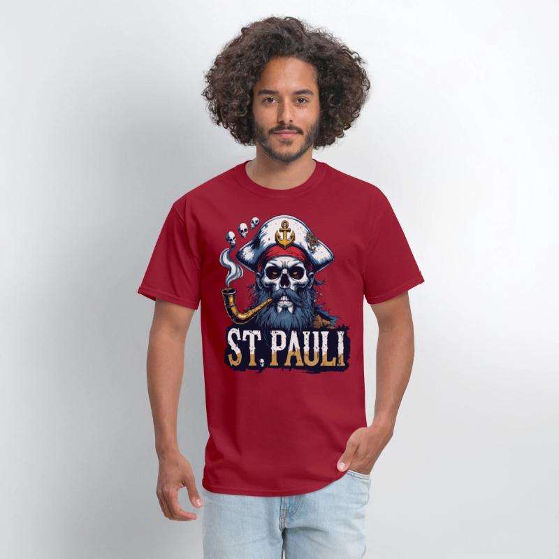 St Pauli Shirt Hamburg Sankt Pauli Pirate