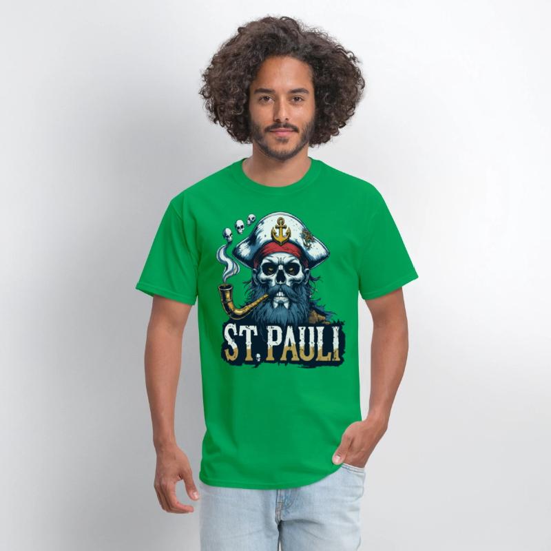 St Pauli Shirt Hamburg Sankt Pauli Pirate