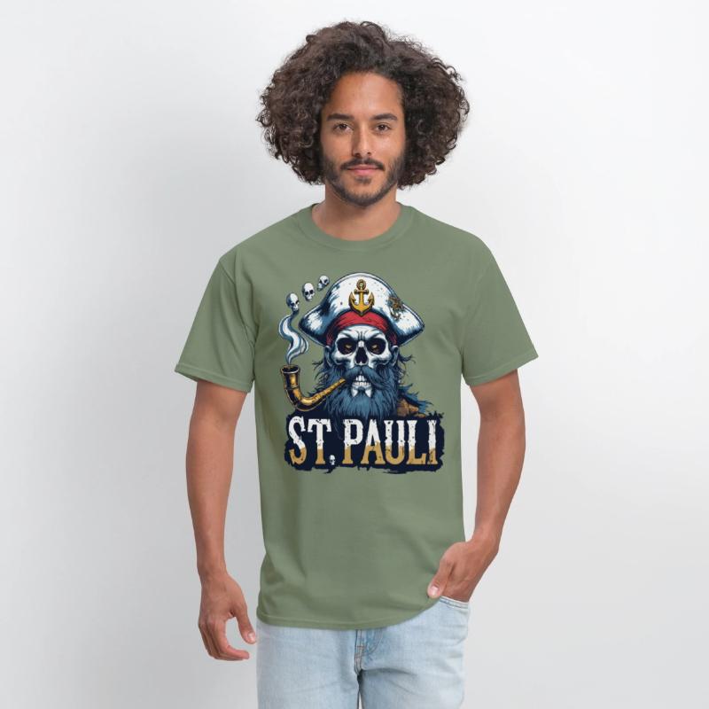 St Pauli Shirt Hamburg Sankt Pauli Pirate