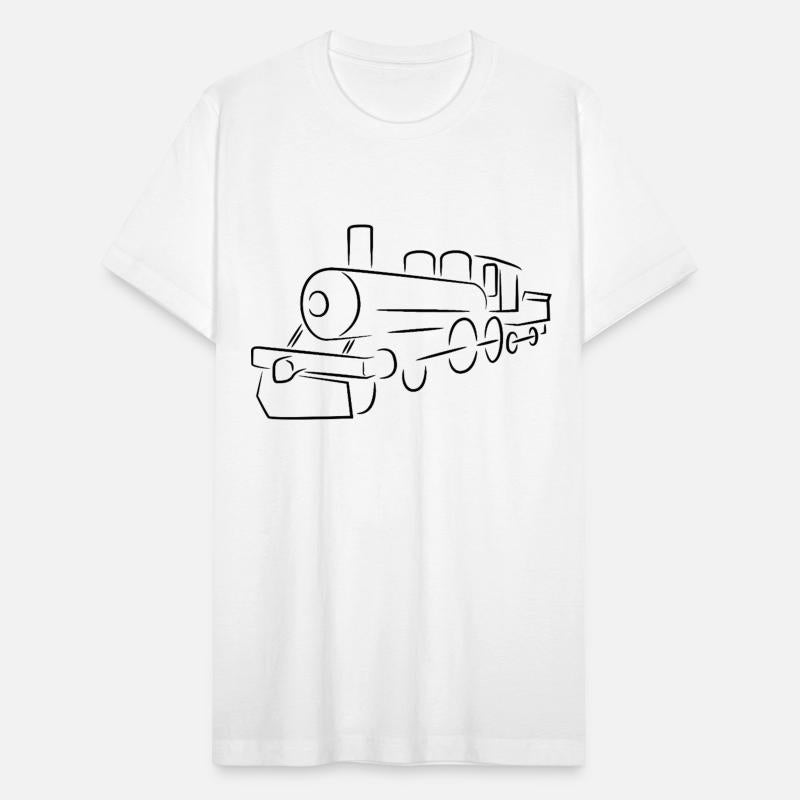 Steam Locomotive Sketch