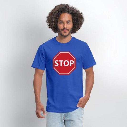 Stop sign with background