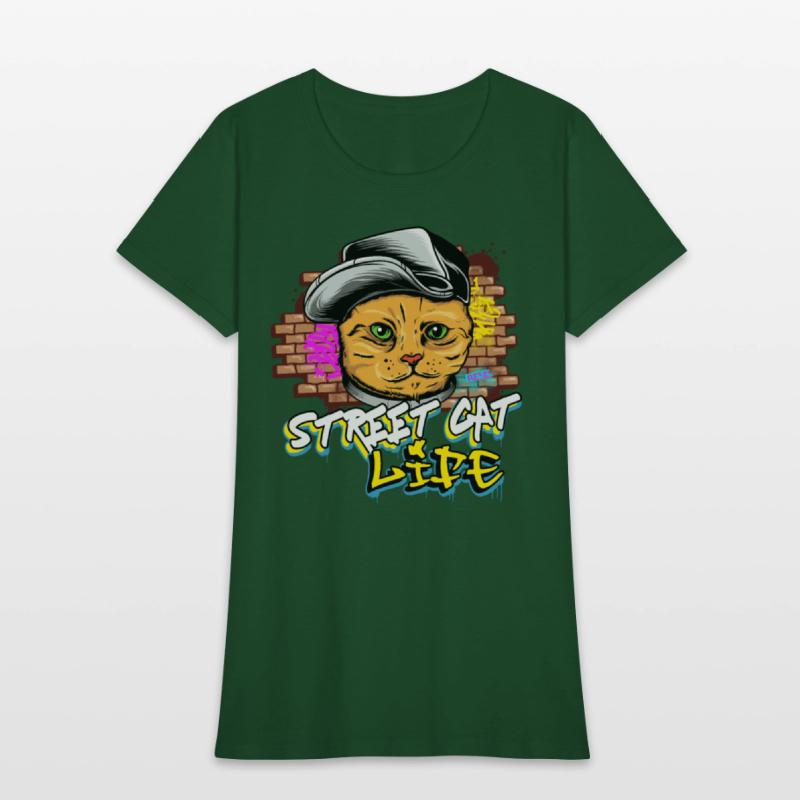 Street Cat Life Graffiti Cool Cats