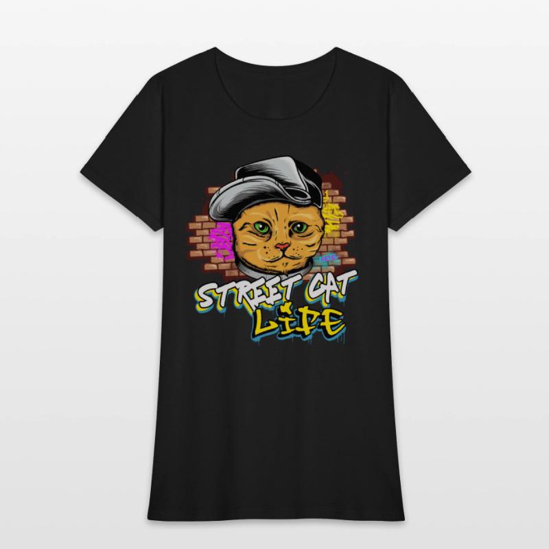 Street Cat Life Graffiti Cool Cats