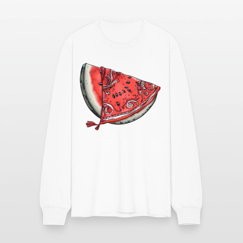 Streetwear Watermelon Slice - Fresh Summer Fruit