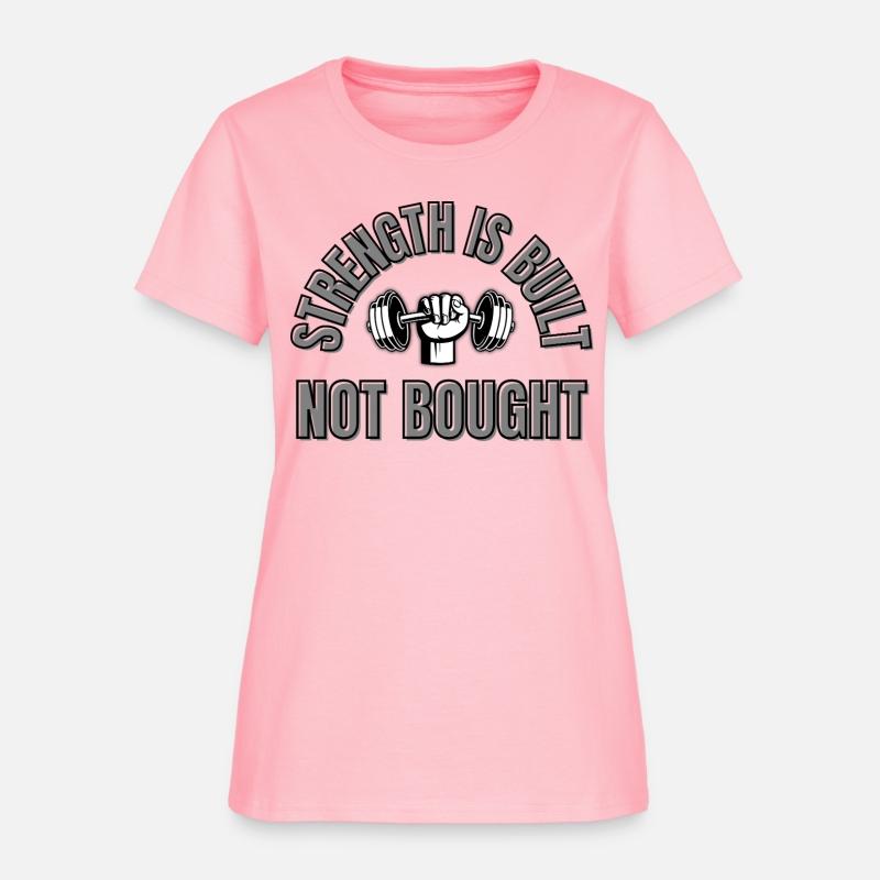 STRENTH IS BUILT NOT BOUGHT