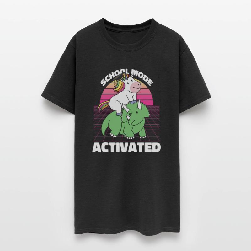 Student Unicorn Triceratops Dino Back To School