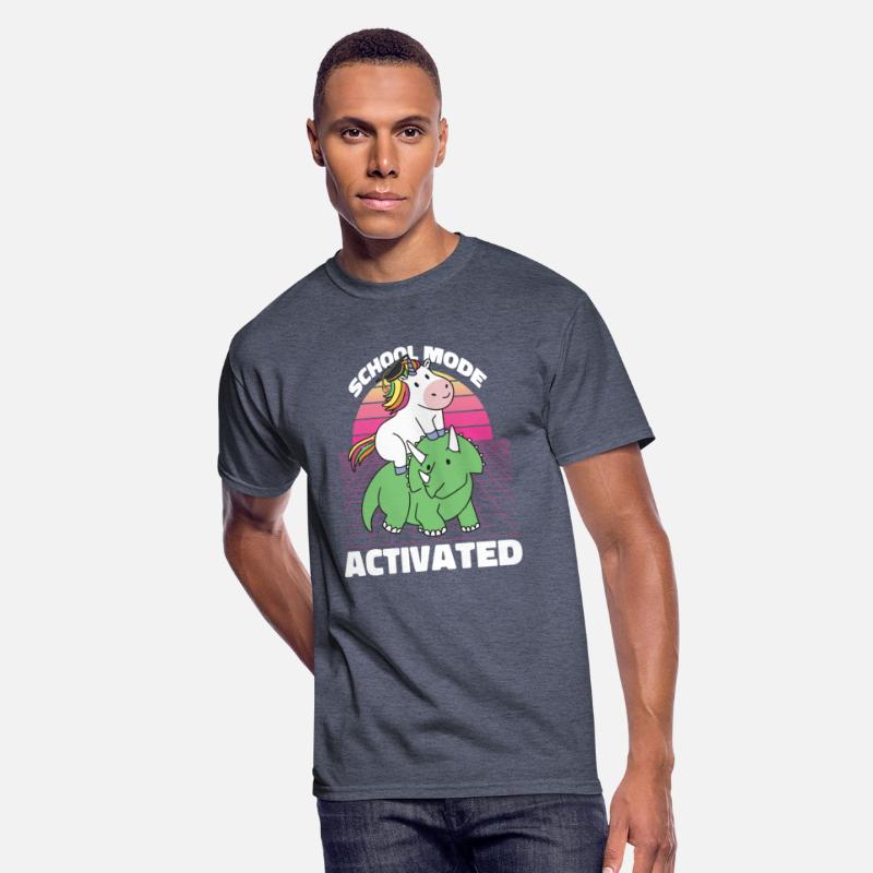 Student Unicorn Triceratops Dino Back To School
