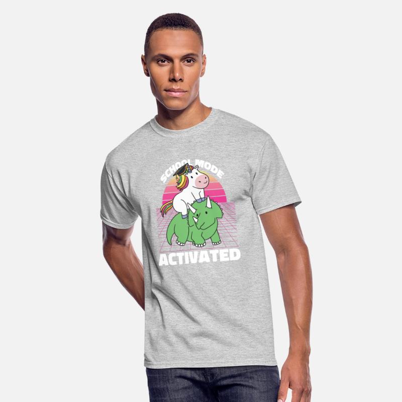 Student Unicorn Triceratops Dino Back To School