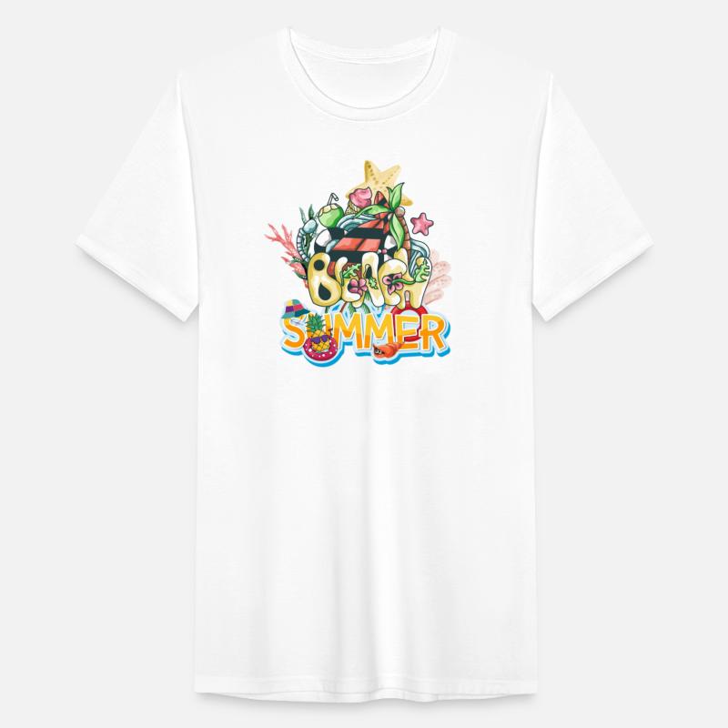 Summer and Beach sea t-shirt