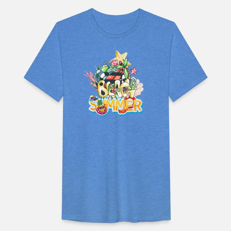 Summer and Beach sea t-shirt