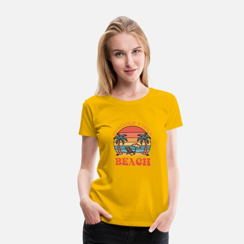 Summer Vibes Beach Tee
