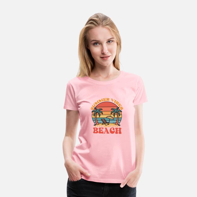 Summer Vibes Beach Tee